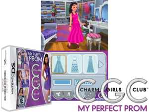 Charm Girls Club - My Perfect Prom (USA) (En,Fr,Es) Cover